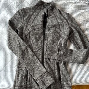 Lululemon Define Gray Full-Zip Women's Active Jacket